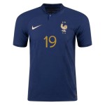 Karim Benzema #19 Frankreich Heimtrikot Weltmeisterschaft 2022