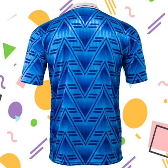 Damen Cardiff City 1991 Heim Retro Trikot