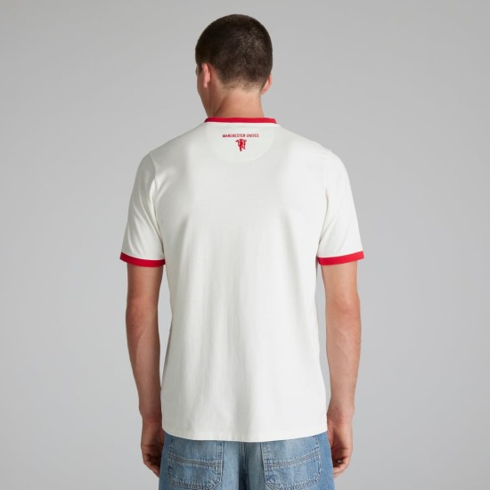 Kinder Manchester United 1957 Retro FA Cup Final Trikot