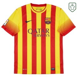 Herren FC Barcelona Auswärts-Retro-Trikot 2013/15 Messi #10 Herren FC Barcelona Auswärts-Retro-Trikot 2013/15 Messi #10