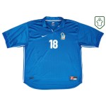 Männer Italien 1997/98 Heim Retro Shirt Baggio R. #18