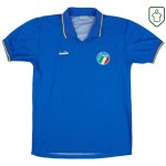 Männer Italien 1986/91 Heim Retro Shirt #15
