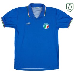 Männer Italien 1986/91 Heim Retro Shirt #15 Männer Italien 1986/91 Heim Retro Shirt #15