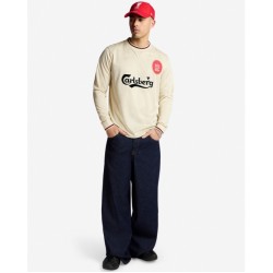 Herren Liverpool 1996/97 Auswärts Retro Langarmtrikot