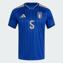 Herren Italien 2026 Heim Authentisches WM-Trikot CALAFIORI #5 Herren Italien 2026 Heim Authentisches WM-Trikot CALAFIORI #5