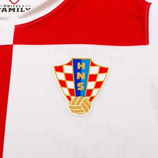 Kroatien Spielerversion Heimtrikot EURO 2024