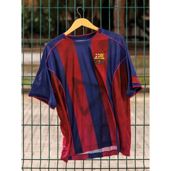 Kinder Ed Sheeran x Spotify x FC Barcelona 2004/05 Retro-Heimtrikot