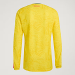 Damen Kolumbien 2026 Heim Authentisches WM-Langarmtrikot