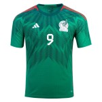 Raúl Jiménez #9 Mexiko Heimtrikot Weltmeisterschaft 2022