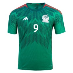 Raúl Jiménez #9 Mexiko Heimtrikot Weltmeisterschaft 2022 Raúl Jiménez #9 Mexiko Heimtrikot Weltmeisterschaft 2022