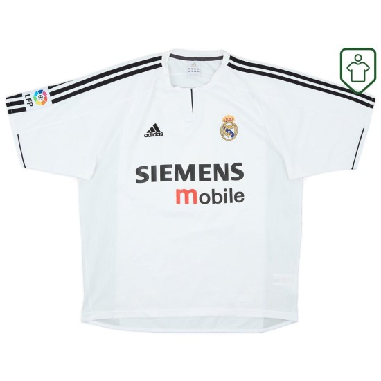 Herren Real Madrid Heim-Retro-Trikot 2003/04 Zidane #5