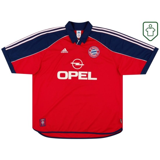 Herren Bayern München 1999/01 Heim-Retro-Trikot Élber #9