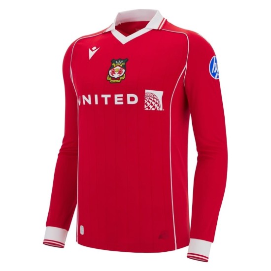 Herren Wrexham AFC 2025/26 Limitierte Ausgabe Legenden Langarmtrikot