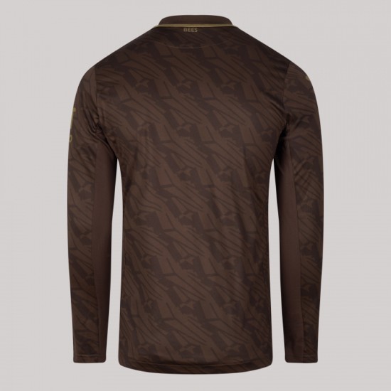 Herren Brentford 2025/26 Auswärtstrikot mit langen Ärmeln