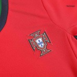 Kinder Portugal Heimtrikot+Kurze Hosen EURO 2024