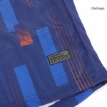 Kinder Niederlande Auswärtstrikot+Kurze Hosen EURO 2024