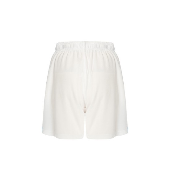 Kinder Neapel 2024/25 Heim Shorts - Weiß/Hellblau