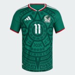 Kinder Mexiko 2026 Heim Authentisches WM-Trikot S. GIMENEZ #11 Kinder Mexiko 2026 Heim Authentisches WM-Trikot S. GIMENEZ #11