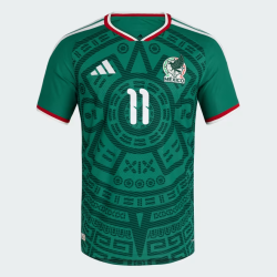 Herren Mexiko 2026 Heim Authentisches WM-Trikot S. GIMENEZ #11