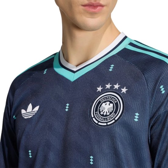 Herren Deutschland 2026 Auswärts Weltmeisterschaft Langarm Trikot Herren Deutschland 2026 Auswärts Weltmeisterschaft Langarm Trikot