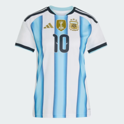Damen Argentinien 2026 Heim Authentisches WM-Trikot MESSI #10