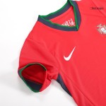 Kinder Portugal Heimtrikot+Kurze Hosen EURO 2024