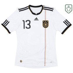 Männer Deutschland 2010/11 Heim Retro Shirt Müller #13 Männer Deutschland 2010/11 Heim Retro Shirt Müller #13
