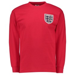 Kinder England 1966 Auswärts Weltmeisterschaftsfinale Retro Langarmtrikot Nr. 6