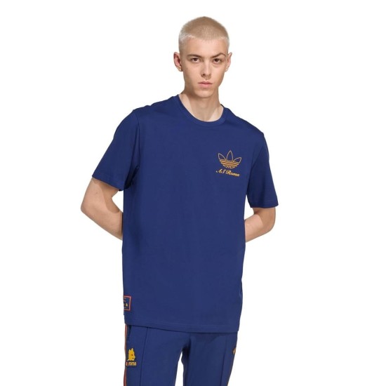 Herren Roma 2025/26 Drittes Terrace Icons Trikot - Blau