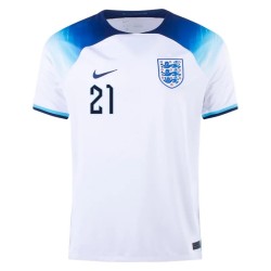 Phil Foden #21 England Heimtrikot Weltmeisterschaft 2022 Phil Foden #21 England Heimtrikot Weltmeisterschaft 2022