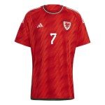 Joe Allen #7 Wales Heimtrikot Weltmeisterschaft 2022