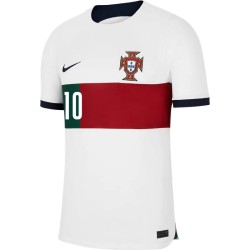 Bernardo Silva #10 Portugal Auswärtstrikot Weltmeisterschaft 2022