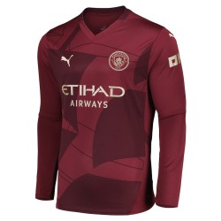 Herren RODRIGO Manchester City 2024/25 Drittes Trikot Langarm