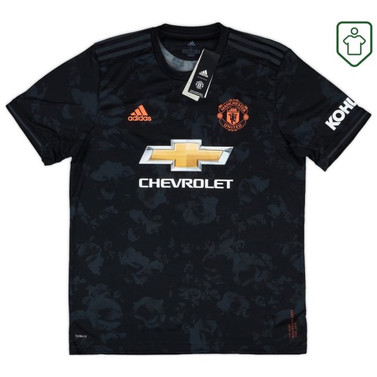 Herren Manchester United 2019/20 Drittes Retro Shirt B. Fernandes #18