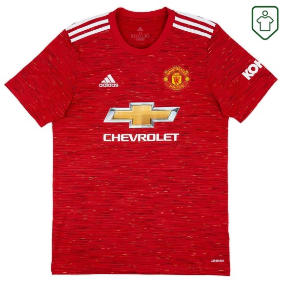 Herren Manchester United 2020/21 Heim Retro Shirt Rashford #10