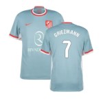 Kinder GRIEZMANN Atletico Madrid 2024/25 Auswärtstrikot