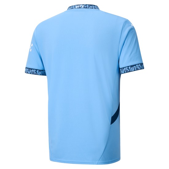 Herren Manchester City 2024/25 Heim Trikot mit langen Ärmeln