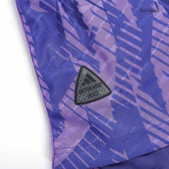 Argentinien 3 Stars Spielerversion Auswärtstrikot Weltmeisterschaft 2022