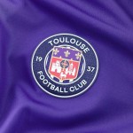 Herren Toulouse FC 2025/26 Heimtrikot mit Sponsor