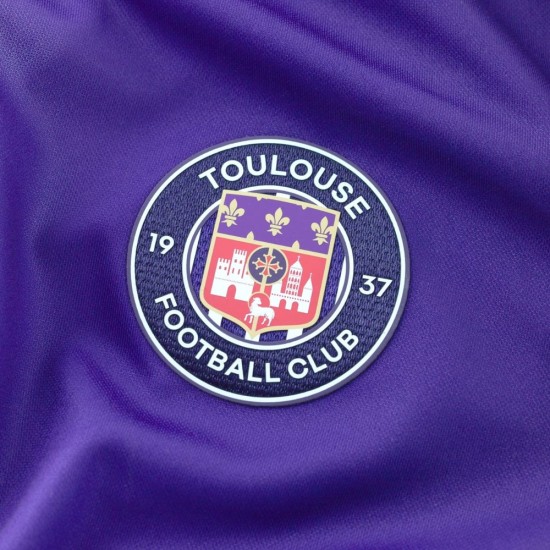 Herren Toulouse FC 2025/26 Heimtrikot mit Sponsor