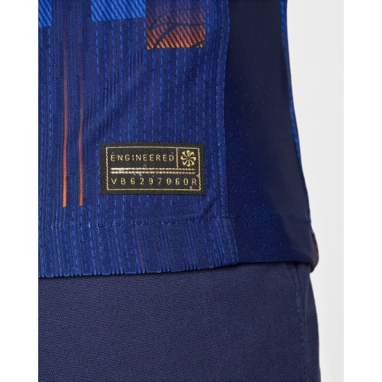 Niederlande Spielerversion Auswärtstrikot EURO 2024