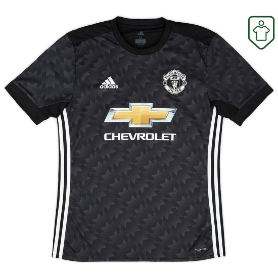 Herren Manchester United 2017/18 Auswärts Retro Shirt Lukaku #9