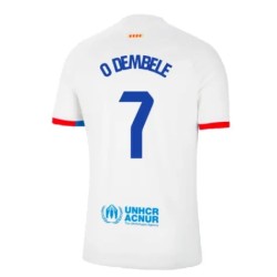 Damen O.DEMBELE FC Barcelona 2023/24 Auswärtstrikot