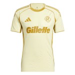 Herren New England Revolution 2025 Drittes Pre Match Shirt - Gelb Herren New England Revolution 2025 Drittes Pre Match Shirt - Gelb