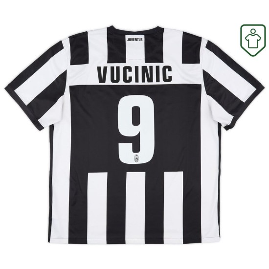 Herren Juventus 2012/13 Heim-Retro-Trikot Vucinic #9