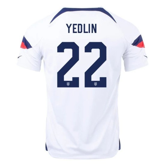 DeAndre Yedlin #22 USMNT Heimtrikot Weltmeisterschaft 2022 DeAndre Yedlin #22 USMNT Heimtrikot Weltmeisterschaft 2022