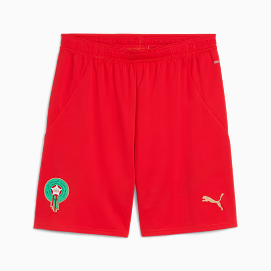 Herren Marokko 2025 Dritte Shorts - Rot