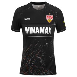 Damen VfB Stuttgart 2024/25 Auswärtstrikot - Schwarz