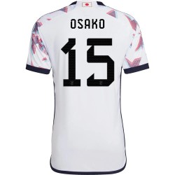Yuya Osako #15 Japan Auswärtstrikot Weltmeisterschaft 2022