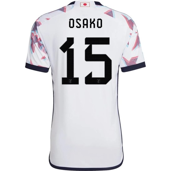 Yuya Osako #15 Japan Auswärtstrikot Weltmeisterschaft 2022 Yuya Osako #15 Japan Auswärtstrikot Weltmeisterschaft 2022